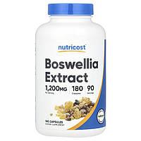 Nutricost, екстракт босвелії, 12 000 мг, 180 капсул (6000 мг в 1 капсулі)