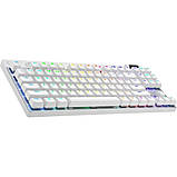 Клавіатура ігрова Logitech G Pro X TKL Lightspeed Tactile White (920-012148), фото 5