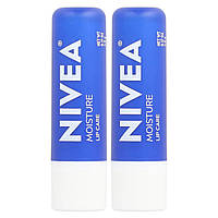 Nivea, зволожувальний засіб для губ, 2 стіки по 4,8 г (0,17 унції).