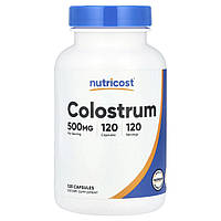 Nutricost, молозиво, 500 мг, 120 капсул