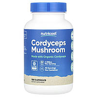 Nutricost, гриб кордицепс, 1100 мг, 180 капсул (550 мг в 1 капсулі)