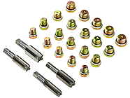 Набір для ремонту різьби зливних пробок 64 од. Silver S10495, фото 2