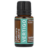 Nature's Fusions, 100% Pure Essential Oil, Vertigo, 15 ml