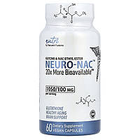 Nature's Fusions, Nutri, NEURO-NAC™, гліцин і етиловий ефір NAC, 60 веганських капсул