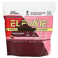 Real Ketones, Elevate, Ягідна суміш з кофеїном, 30 пакетиків суміші для приготування напоїв по 12,2 г (0,43 унції)