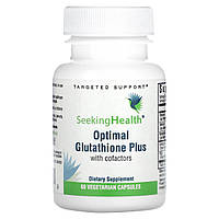 Seeking Health, Optimal Glutathione Plus, 60 вегетаріанських капсул