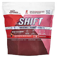 Real Ketones, Shift, ягідна суміш з кофеїном, 30 пакетиків по 7,3 г (0,26 унції)