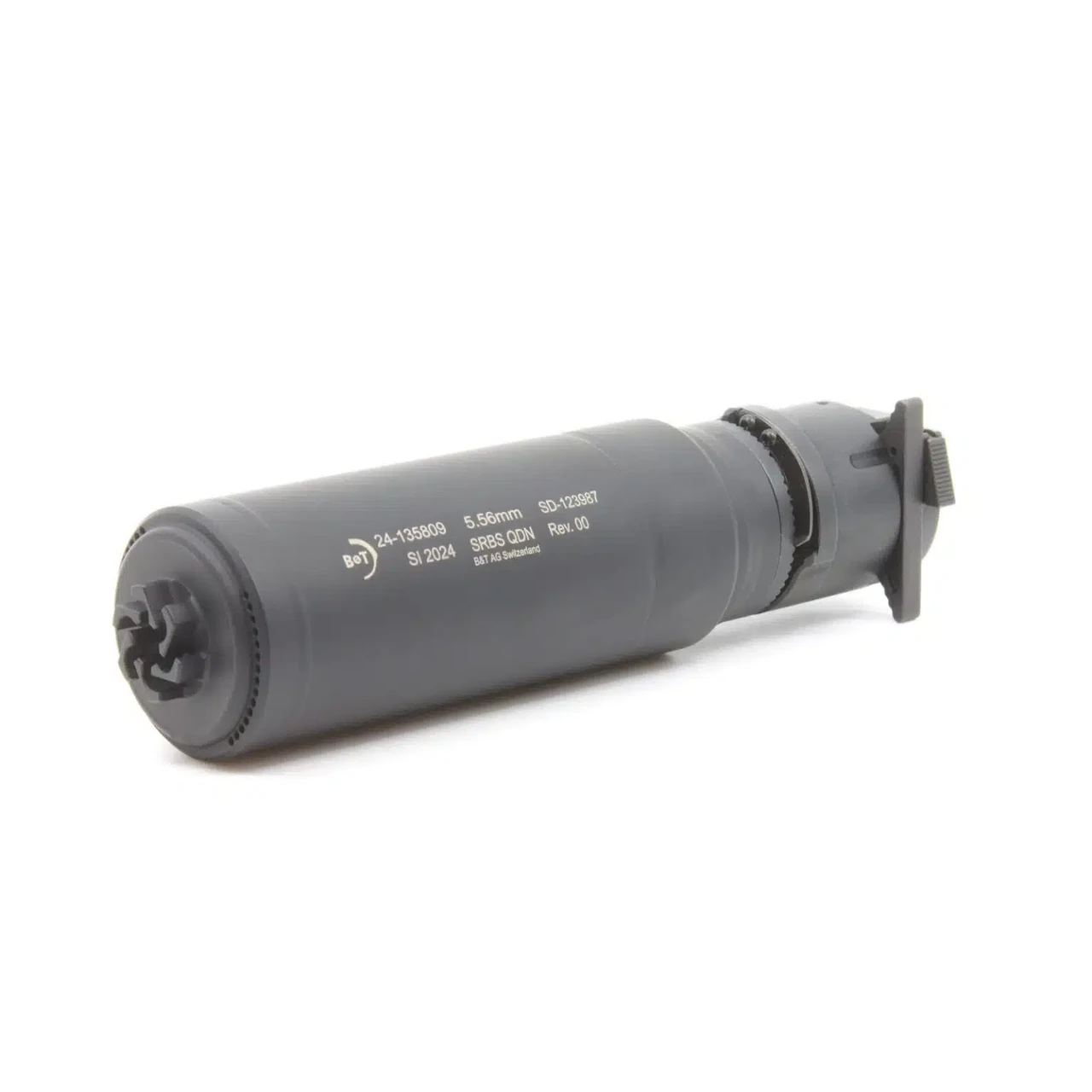 Глушник B&T Suppressor 5.56 mm 1/2×28 TPI, Колір: Black
