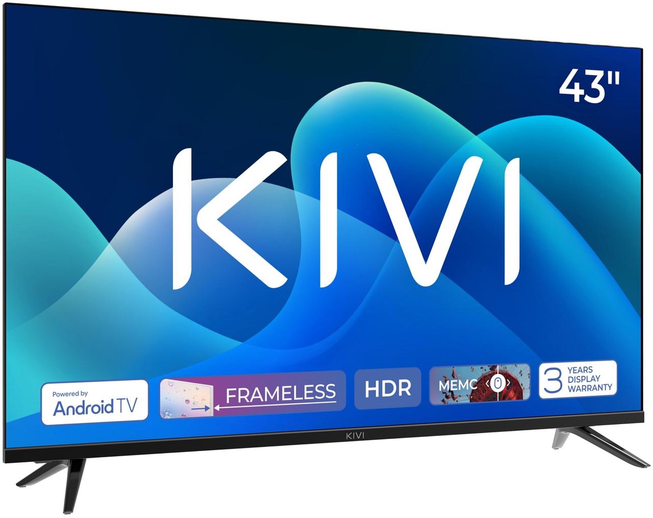 Телевізор KIVI 43U730QB , Гарантія