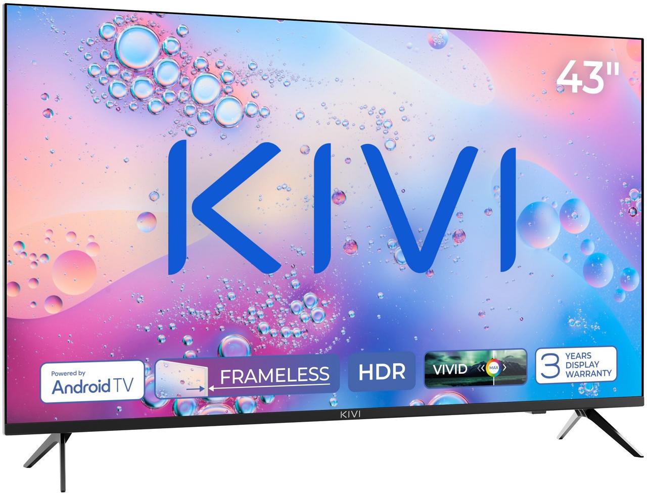 Телевізор KIVI 43U760QB , Гарантія