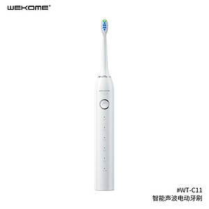Електрична зубна щітка Smart Sonic Electric Toothbrush WK WT-C11 |5Modes, 100Days Standby, IPX7| white
