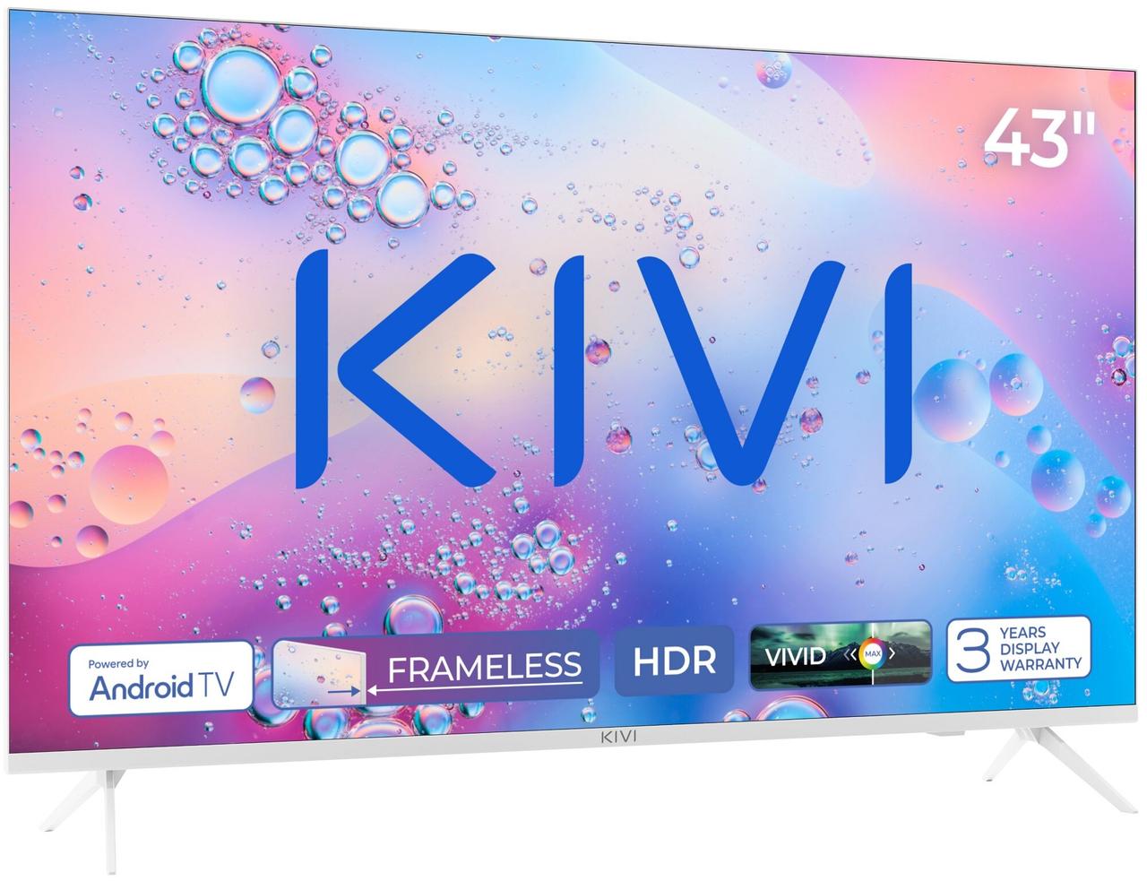 Телевізор KIVI 43U760QW , Гарантія