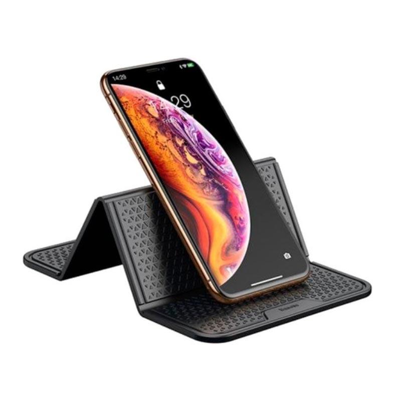 Тримач-підставка універсальна BASEUS Folding Bracket Antiskid Pad (SUWNT-01) black