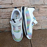 Кросівки сітка від Jong Golf з райдужним глітером ДШ, фото 4