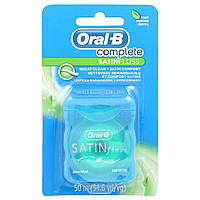 Oral-B, Complete, SATINfloss, м’ятний, 50 м (55 ярдів)