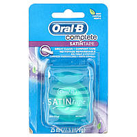 Oral-B, Повністю, SATINTape, м’ятний колір, 25 м (27 ярдів)