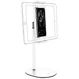 Тримач HOCO для телефонів і планшетів Soaring series metal desktop stand PH31 |4.7-10"| white, фото 6