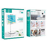 Тримач HOCO для телефонів і планшетів Soaring series metal desktop stand PH31 |4.7-10"| white, фото 8