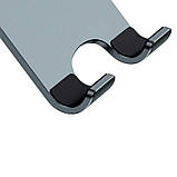 Тримач Baseus Desktop Biaxial Foldable Metal Stand (for Phones 7") grey (LUSZ000013), фото 5
