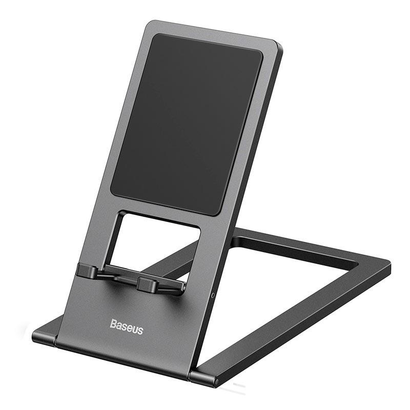 Тримач Baseus Foldable Metal Desktop Holder |6.7-12.9"| grey (LUKP000013)