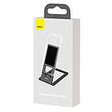 Тримач Baseus Foldable Metal Desktop Holder |6.7-12.9"| grey (LUKP000013), фото 3