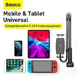 Тримач Baseus Otaku life Rotary adjustment Lazy holder Pro (Applicable for phone / ipad) (LUZQ000013) black, фото 5