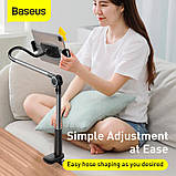 Тримач Baseus Otaku life Rotary adjustment Lazy holder Pro (Applicable for phone / ipad) (LUZQ000013) black, фото 7