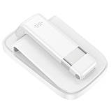 Тримач HOCO Blackfish folding desktop stand HD8 |4.5-7"| (6942007610810) white, фото 5