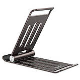 Тримач HOCO Elegant metal folding desktop holder PH49 (6931474771735) black, фото 6