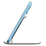 Тримач HOCO Elegant metal folding desktop holder PH49 (6931474771735) black, фото 9