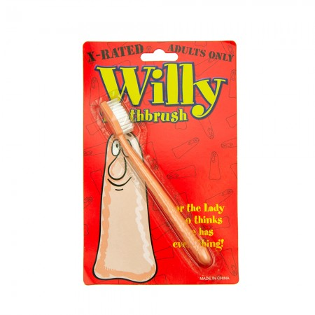 Зубна щітка з членом на кінці АВС