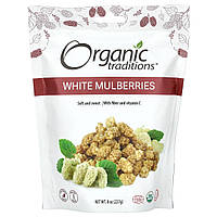 Organic Traditions, Біла шовковиця, 8 унцій (227 г)