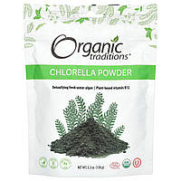 Organic Traditions, Порошок хлорели, 5,3 унції (150 г)