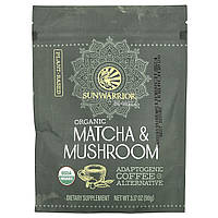 Sunwarrior, органічний матча та гриби, 90 г (3,17 унції)