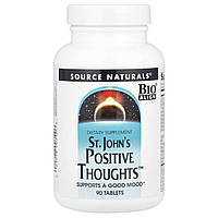 Source Naturals, St. John's Positive Thoughts™, 90 таблеток