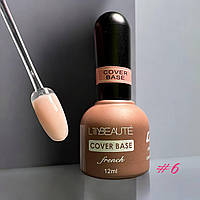 База каучукова Lilly Beaute French Cover Base 006, 12 мл