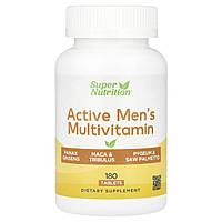 Super Nutrition, Active Men's Multivitamin, 180 Tablets