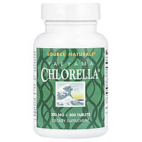 Source Naturals, Yaeyama Chlorella®, 200 мг, 300 таблеток (20 мг в 1 таблетці)