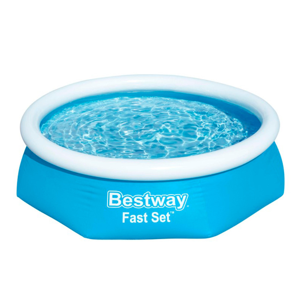 Надувний басейн Bestway 244 x 61 см, наливний для дорослих та дітей (57448)