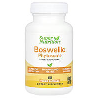 Super Nutrition, фітосома босвелії (Boswellia serrata), 250 мг, 60 рослинних капсул