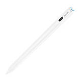 Стилус HOCO Smooth series magnetic rechargeable capacitive pen for Pad GM107 (6931474793942) white, фото 10