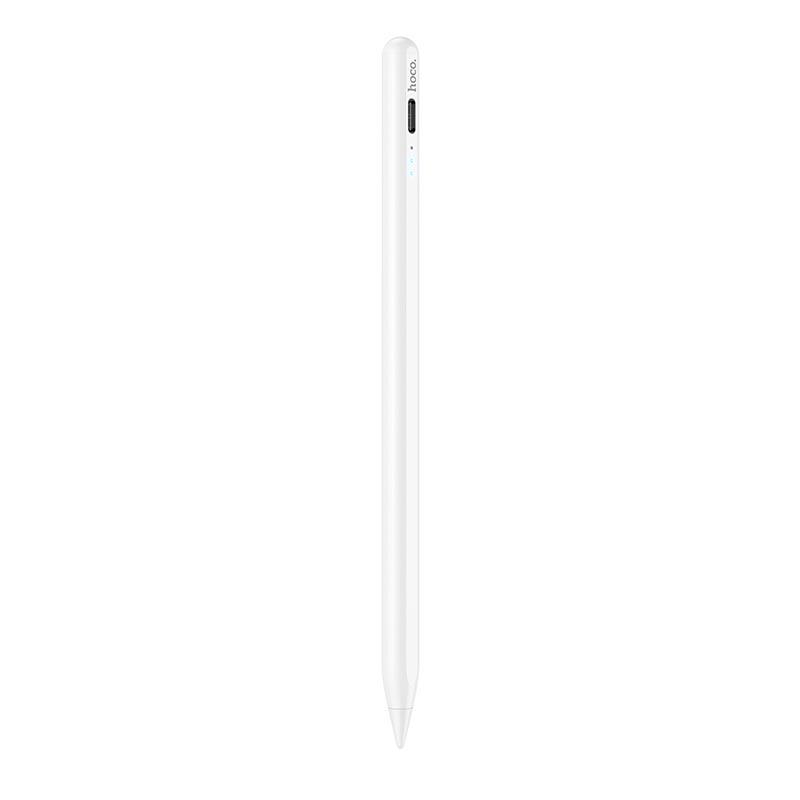 Стилус HOCO Smooth series fast charging capacitive pen for Pad GM108 (6942007600569) white