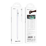 Стилус HOCO Smooth series fast charging capacitive pen for Pad GM108 (6942007600569) white, фото 11