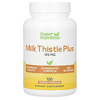 Super Nutrition, розторопша, 175 мг, 120 рослинних капсул