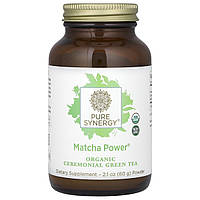 Pure Synergy, Organic Matcha Power, порошок 2,1 унції (60 г)