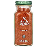 Simply Organic, Каєнський перець, 71 г (2,5 унції)