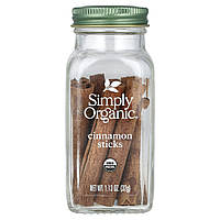Simply Organic, палички кориці, 32 г (1,13 унції)