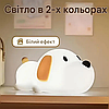 Нічник Цуценя з регулятором яскравості акумуляторний сенсорний 1200MAh L-05 таймер 30 та 60 хв, фото 5