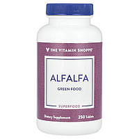 The Vitamin Shoppe, люцерна, 250 таблеток