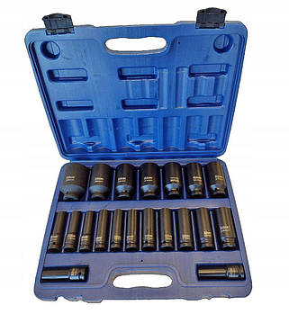 Набір ударних головок 1/2 10-38 мм Silver S11661